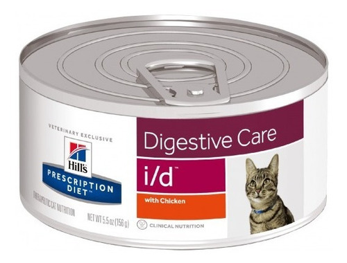 Hills Prescription Diet I/d Digestive Felino 156 Gr Pt