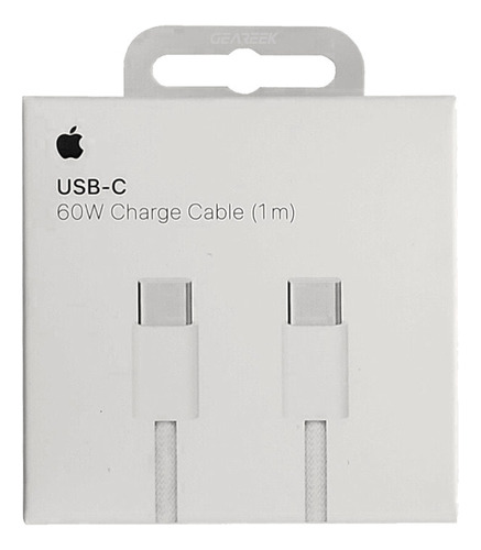 Cable Apple Original Tipo C 1m Carga Rápida iPhone Trenzado 