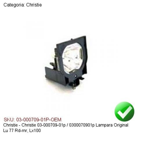 Lampara Proyector Christie 03-000709-01p Lu 77 Rd-rnr,lx100