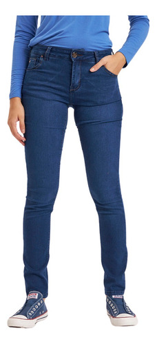 Jeans Dama Taverniti Medio Slim   Violete  Art. 10583-235