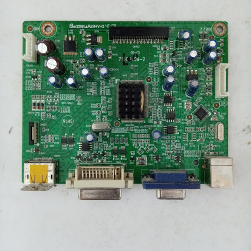 Placa Lógica Monitor Hp La1905wg - Com Defeito (Usado)