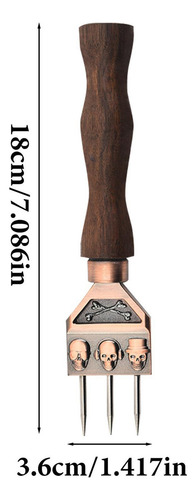 - Picahielos De 7 09 Pulgadas Calavera Con Diseño De