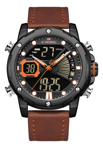 Reloj Naviforce Racer's/ Innovación/tablero Auto Fluorecente