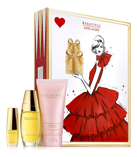 Estee Lauder Beautiful To Go Set Incluye: Eau De Parfum Spr.