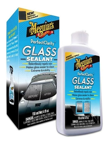 Sellador Vidrios Meguiars Perfect Clarity Glass Parabrisas