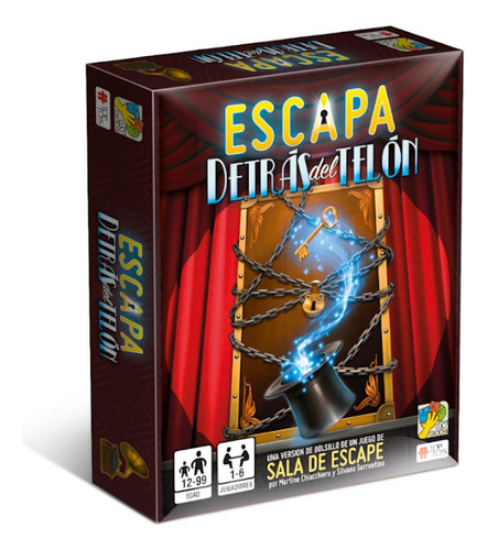 Juego De Mesa Escapa Tras El Telon Top Toys 2302