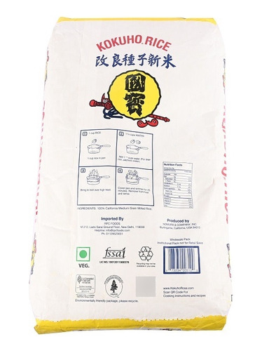 Arroz Kokuho 22.68 K Para Sushi Makis No Komachi Toyo