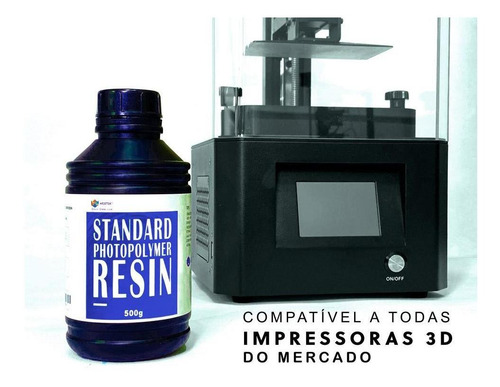 Imagem 5 de 5 de Resina Líquida Para Impressora 3d Branca