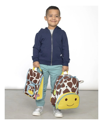 Lonchera Skip Hop Zoo Giraffe 18x11x24 Cm