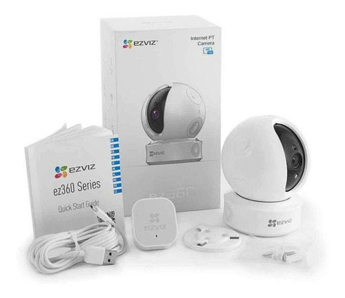 Camara Seguridad Ip Wifi Ezviz Hd 720p 360º Hikvision C6cn