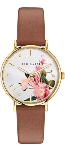 Reloj Ted Baker Para Mujer Color Tostado Ecológico Con Corre