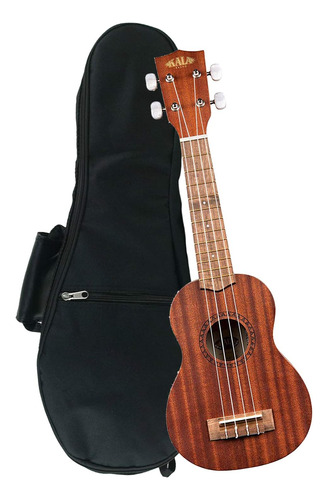 Ukelele Soprano De Caoba Ka-15s Estuche Blando Uke Sopr...