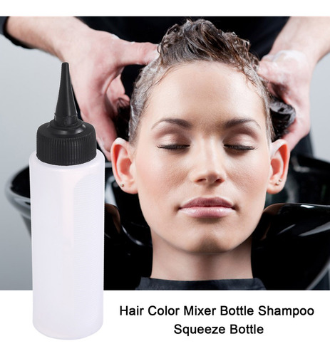 Botella De Tinte Para El Cabello, Botella Mezcladora, Champú