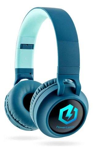 Producto Generico - Powerlocus Auriculares Bluetooth Para N. Color Azul sin orejas