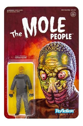 The Mole People Reaction Super7 Figura De 3.7 Inch