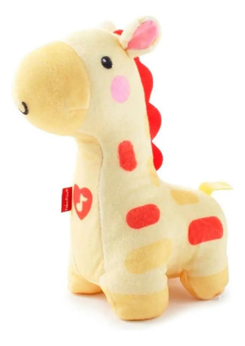 Pelúcia Girafa Com Som Fisher-price Amarelo Mattel Ckv15
