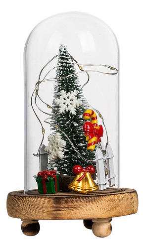 Decoración De Regalo De Navidad, Tapa De Cristal, Accesorios