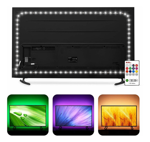 Hamlite - Retroiluminacin Led De Tv Alimentada Por Usb, 6500