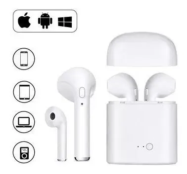 Auriculares Bluetooth I7s Version 5.0 Inalambrico Compatible