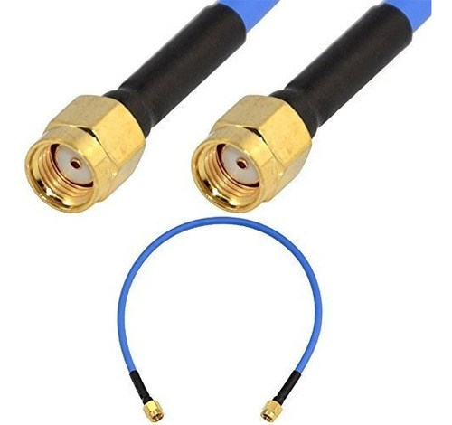 Cable Pigtail Rg402, Cable Jumper 80cm, Rp-sma Macho X 2.
