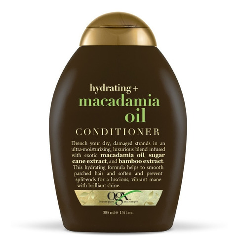 Ogx Conditioner Hydrating Macadamia Oil 385ml