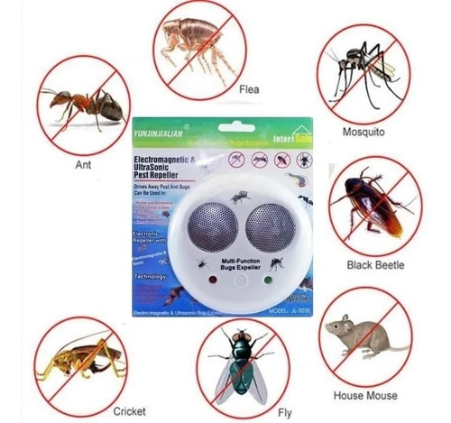 Repelente Ultrasonico Ratones E Insectos