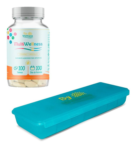 Multivitaminico + Ginseng + Biotina -bywellness 100 Tab 