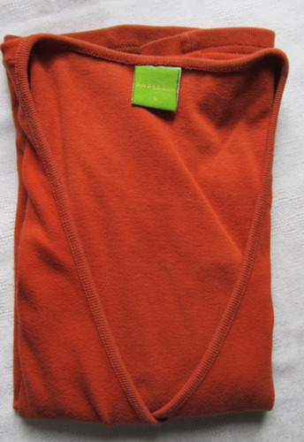 Remera Manga Larga Cuello Cruzado Rapsodia Talle S