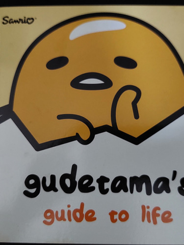 Gudetama Sanrio En Inglés Guide To Life Ilustrado Cómic 