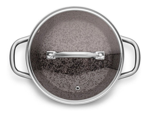 Imagem 2 de 4 de Jogo Granito Stoneflon Caçarolas Com Frigideira E Panela Mta