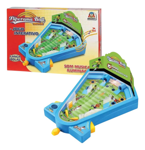Juego De Mesa Niño, Mini Pinball Futbol Flipper #3