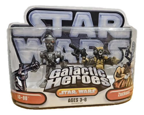 Lote De 2 Packs Galactic Heroes Star Wars 