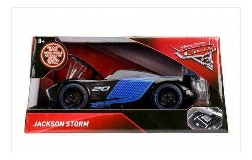 Jada 1:24 Jackson Storm Cars 3 Disney Pixar Color Negro