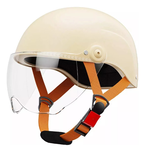 Casco De Moto Casco Vintage Para Adultos Hombres Mujeres