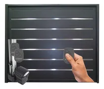 Comprar Porton Levadizo Automático Chapa 20 2.55x2.05 Con Apliques