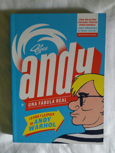 Andy Warhol Andy Una Fabula Real Typex Comic Oferta Nuevo