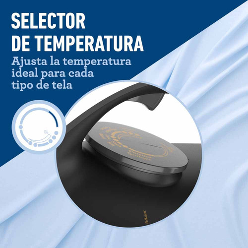 Plancha De Vapor Oster® Con Tecnología Aerocerámica Gcstac69 Color Gris