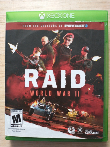 Raid World War 2 Xboxone (Usado)