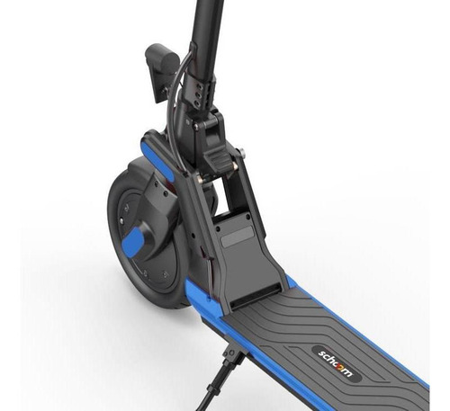 Imagen 8 de 10 de Monopatin Electrico Scooter Aut30km 500w Lcd Azul U2 Schoom