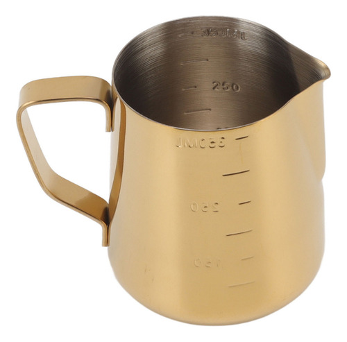 Jarra Dorada Para Vaporizar Leche, 350 Ml, Para Hacer
