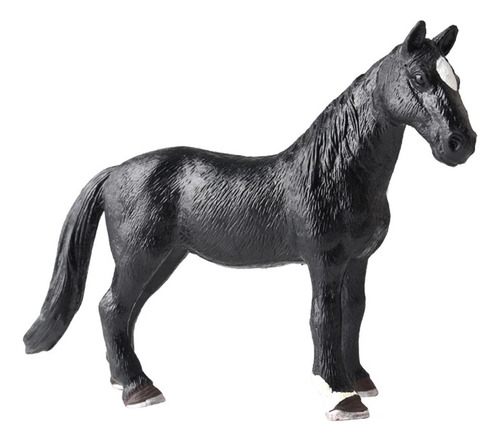 Figura De Caballo, Simulación De Modelo Negro Completo