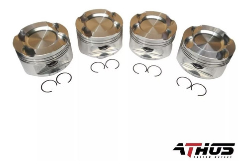 Pistões Forjados Afp C/ Pinos E Anéis Gm 2.2 Turbo 16v 86mm