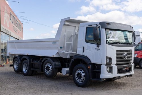Vw 24260 Bitruck Caçamba Basculante 8x2 Constellation =0km