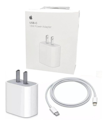 Cargador Usb Tipo C iPhone 11 12 13 Carga Rapida 20w Origina