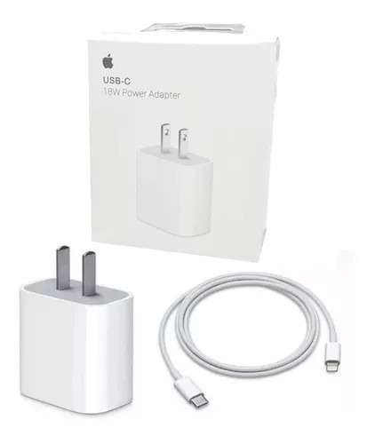 Cargador 20w Carga Rápida Para iPhone 11 12 13 Tipo C Cable