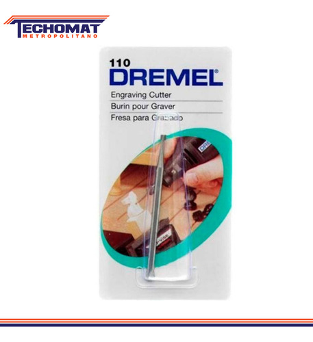 Fresa Materiales Blandos 5/64 110 Dremel 