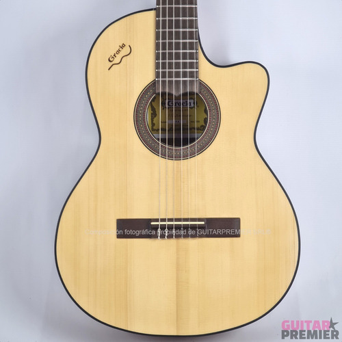 Guitarra Criolla Electroacustica Gracia Aa Corte Fishman