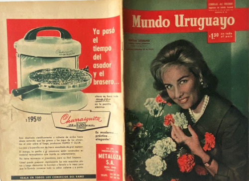 Mundo Uruguayo N° 2160 Fotoreportaje Mirtha Legrand 1960 Mu2