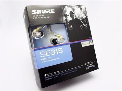 Shure - Se315-cl - Auricular In Ear, Profesional, 22hz18.5k