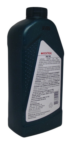 Oleo P/compressor Sintético Pag 150 Montreal 1 Litro